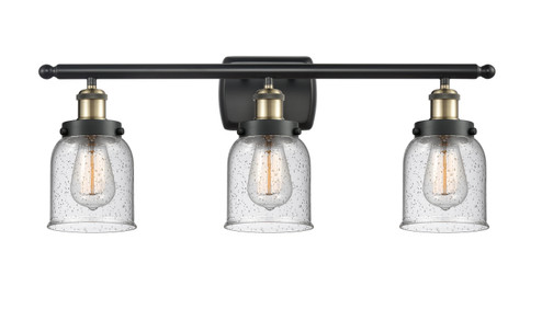 Ballston Urban Three Light Bath Vanity in Black Antique Brass (405|916-3W-BAB-G54)