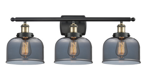 Ballston Urban Three Light Bath Vanity in Black Antique Brass (405|916-3W-BAB-G73)