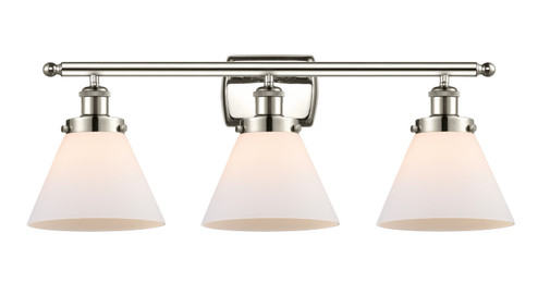 Ballston Urban Three Light Bath Vanity in Polished Nickel (405|916-3W-PN-G41)