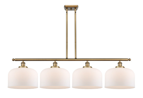 Ballston Urban Four Light Island Pendant in Brushed Brass (405|916-4I-BB-G71-L)