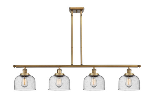Ballston Urban LED Island Pendant in Brushed Brass (405|916-4I-BB-G74-LED)