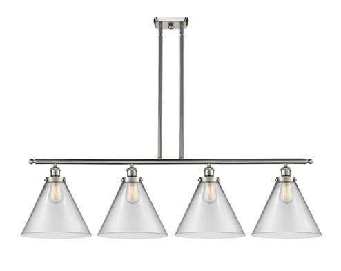 Ballston Urban LED Island Pendant in Brushed Satin Nickel (405|916-4I-SN-G42-L-LED)