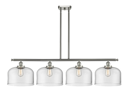 Ballston Urban Four Light Island Pendant in Brushed Satin Nickel (405|916-4I-SN-G72-L)