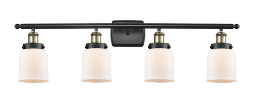 Ballston Urban Four Light Bath Vanity in Black Antique Brass (405|916-4W-BAB-G51)