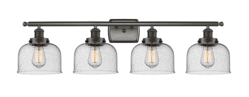 Ballston Urban Four Light Bath Vanity in Oil Rubbed Bronze (405|916-4W-OB-G74)