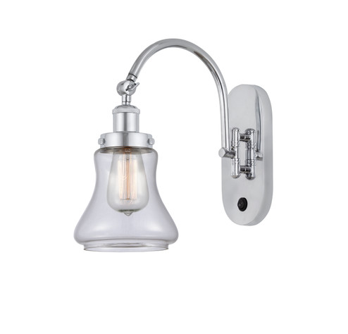 Franklin Restoration One Light Wall Sconce in Polished Chrome (405|918-1W-PC-G192)