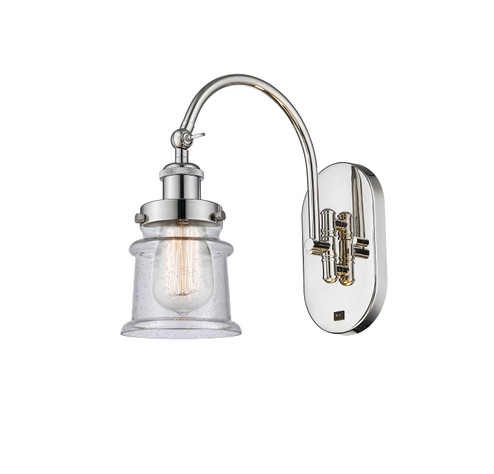 Franklin Restoration One Light Wall Sconce in Polished Nickel (405|918-1W-PN-G184S)