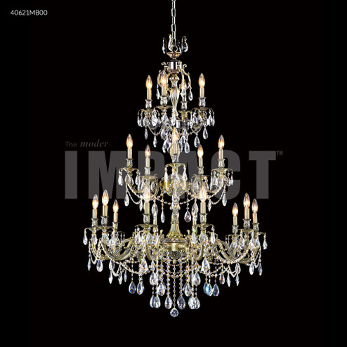 Brindisi 20 Light Chandelier in Monaco Bronze (64|40621MB00)