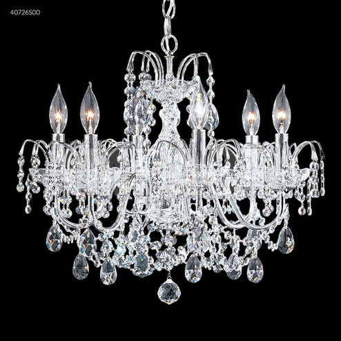 Regalia Six Light Chandelier in Silver (64|40726S00)