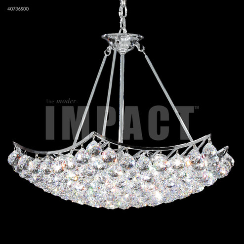 Cascade Nine Light Chandelier in Silver (64|40736S00)