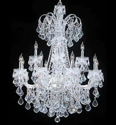 Maria Elena 12 Light Chandelier in Silver (64|93912S22)