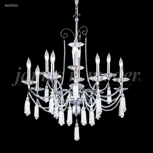 Tassel 12 Light Chandelier in Silver (64|96009S0J-95)