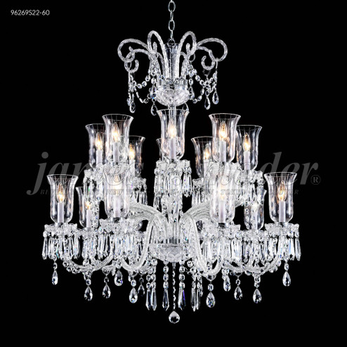 Venetian 16 Light Chandelier in Silver (64|96269S22-95)