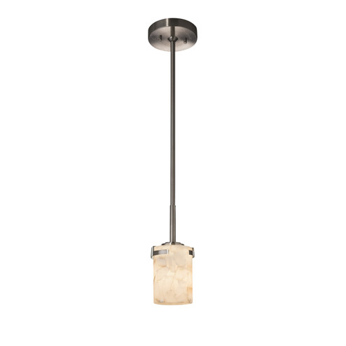 Alabaster Rocks LED Pendant in Matte Black (102|ALR-8455-10-MBLK-LED1-700)