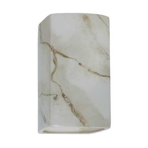 Ambiance Lantern in Carrara Marble (102|CER-0910W-STOC)