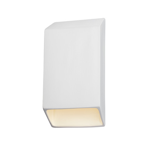 Ambiance LED Wall Sconce in White Crackle w/ Ink w/ White Crackle w/ No Ink (102|CER-5870W-CRNI)