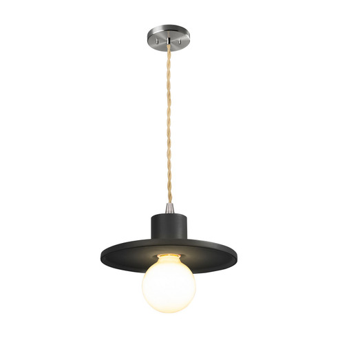Radiance One Light Pendant in Antique Gold (102|CER-6325-ANTG-NCKL-BKCD)