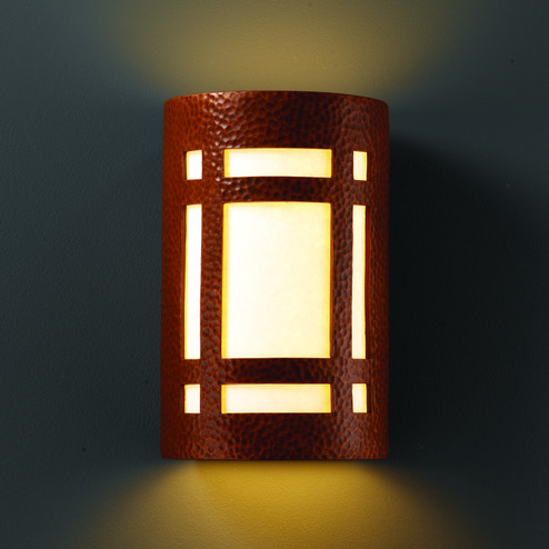 Ambiance Lantern in Hammered Copper (102|CER-7495-HMCP)