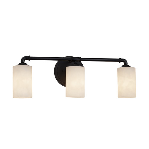 Clouds Three Light Bath Bar in Matte Black (102|CLD-8463-10-MBLK)