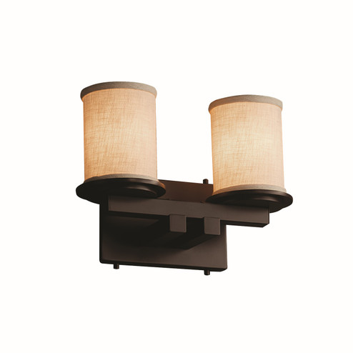 Textile LED Bath Bar in Matte Black (102|FAB-8772-10-CREM-MBLK-LED2-1400)