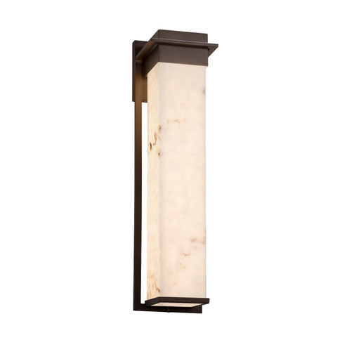 LumenAria LED Outdoor Wall Sconce in Brushed Nickel (102|FAL-7545W-NCKL)