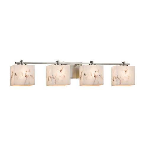 LumenAria Four Light Bath Bar in Matte Black (102|FAL-8444-55-MBLK)