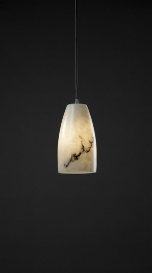 LumenAria One Light Pendant in Antique Brass (102|FAL-8816-28-ABRS)
