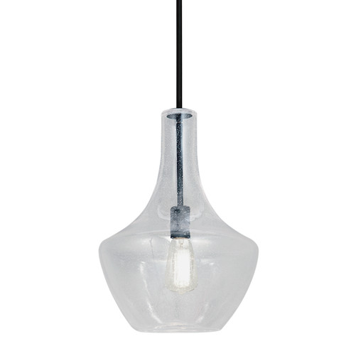 Fusion One Light Pendant in Matte Black (102|FSN-4171-SEED-MBLK)