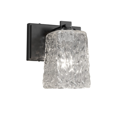 Veneto Luce One Light Wall Sconce in Matte Black (102|GLA-8441-26-CLRT-MBLK)