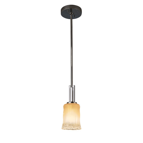 Veneto Luce One Light Pendant in Dark Bronze (102|GLA-8445-16-GLDC-DBRZ)