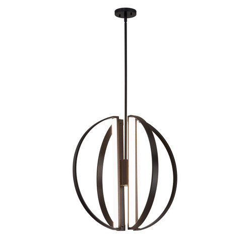 Liv LED Chandelier in Matte Black (102|NSH-4302-MBLK)
