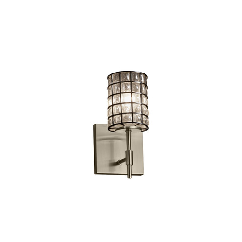 Wire Glass One Light Wall Sconce in Matte Black (102|WGL-8411-10-GRCB-MBLK)