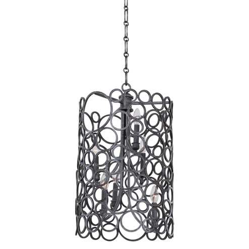 Ashbourne Six Light Foyer Pendant in Vintage Iron (33|2762VI)