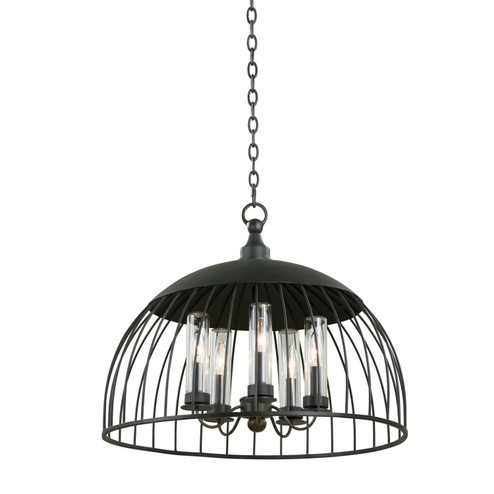Ludlow Five Light Pendant in Natural Iron (33|404750NI)