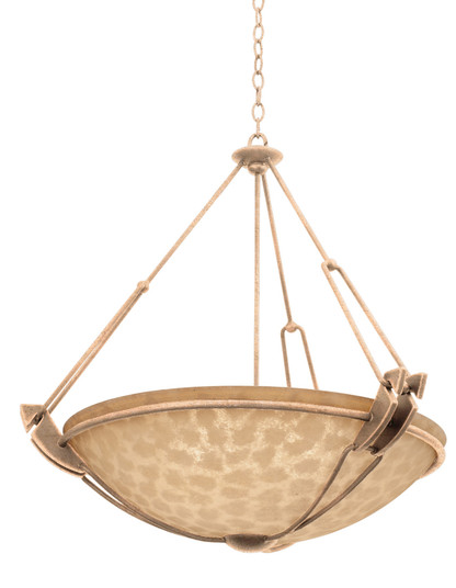 Grande Three Light Pendant in Modern Gold (33|4845MG/ECRU)