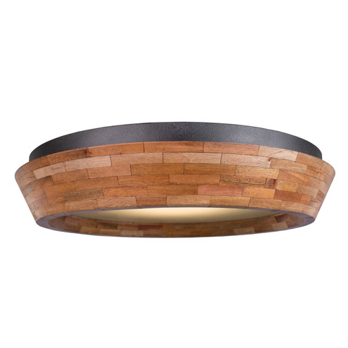 Lansdale LED Flush Mount in Black Iron (33|505541BI)