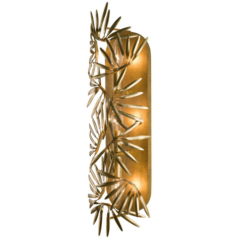 Jardin Three Light Wall Sconce in Oxidized Gold Leaf (33|507621OL)