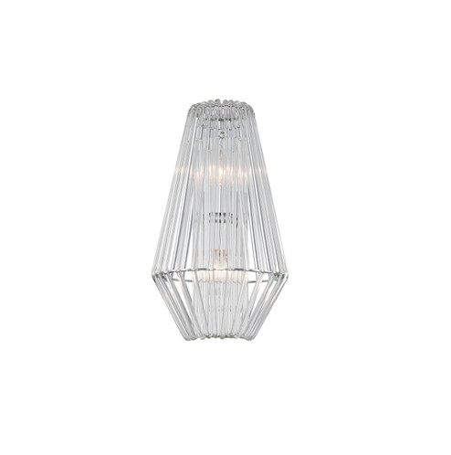 Taza Two Light Wall Sconce in Chrome (33|508420CH)