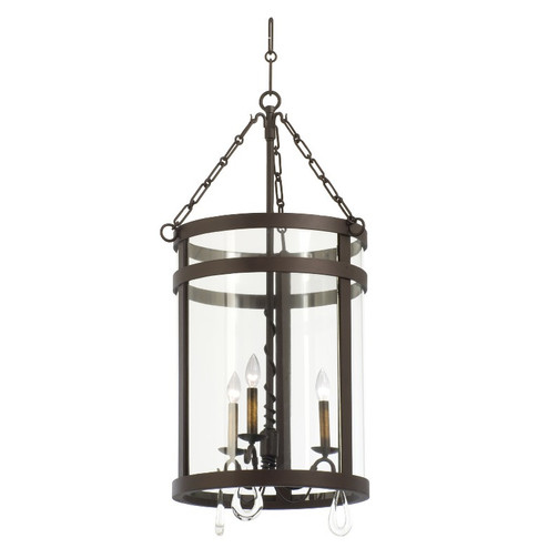 Morris Three Light Foyer Chandelier in Bronze (33|5803BZ)