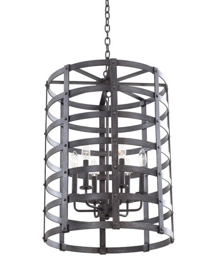 Townsend Six Light Lantern in Vintage Iron (33|7404VI)