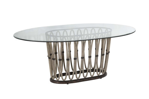 Belmont Dining Table in Florence Gold (33|800403FG)