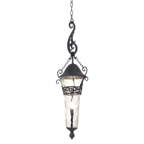 Anastasia Outdoor Two Light Outdoor Hanging Lantern in Textured Matte Black (33|9417MB)