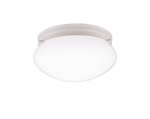 Ceiling Space One Light Flush Mount in White (12|208WH)