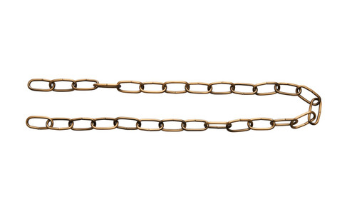Accessory Chain in Brushed Natural Brass (12|2996BNB)