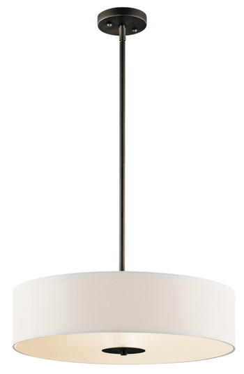 Three Light Pendant/Semi Flush in Olde Bronze (12|42121OZ)