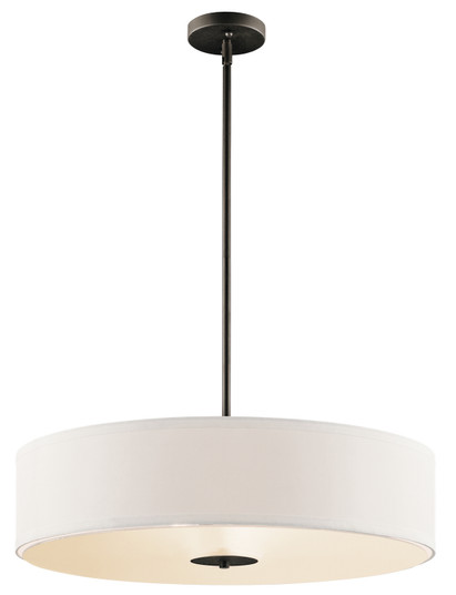 Three Light Pendant/Semi Flush in Olde Bronze (12|42122OZ)