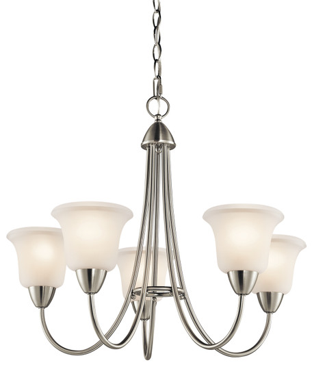 Nicholson Five Light Chandelier in Brushed Nickel (12|42884NI)