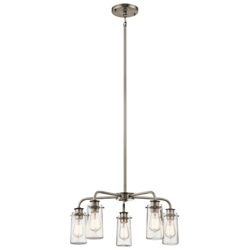 Braelyn Five Light Chandelier in Classic Pewter (12|43058CLP)