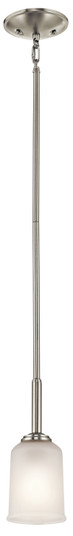 Shailene One Light Mini Pendant in Brushed Nickel (12|43674NI)