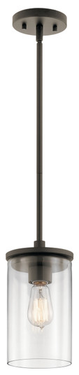 Crosby One Light Mini Pendant in Olde Bronze (12|43996OZ)